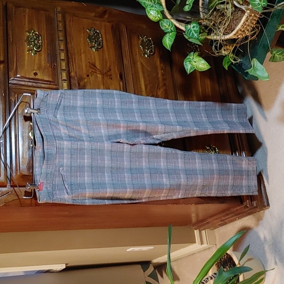 🇨🇦 Lily Morgan Women's Plaid Pants - Picture 1 of 8